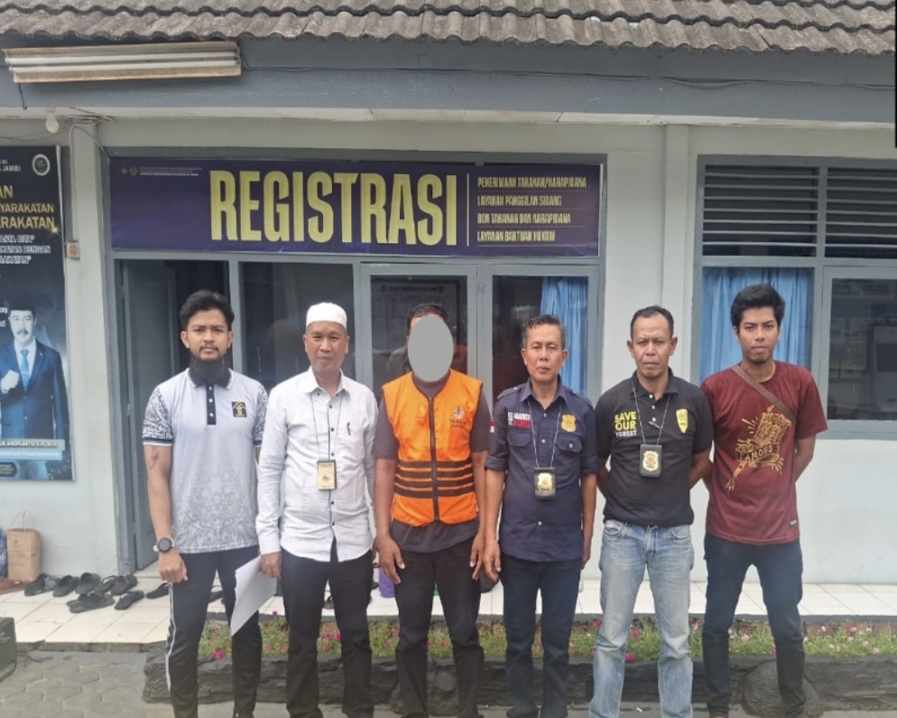 Gakkumh Kehutanan Tangkap Ketua Kelompok Tani Jual 600 Hektar Lahan Kawasan Taman Nasional Berbak Sembilang 